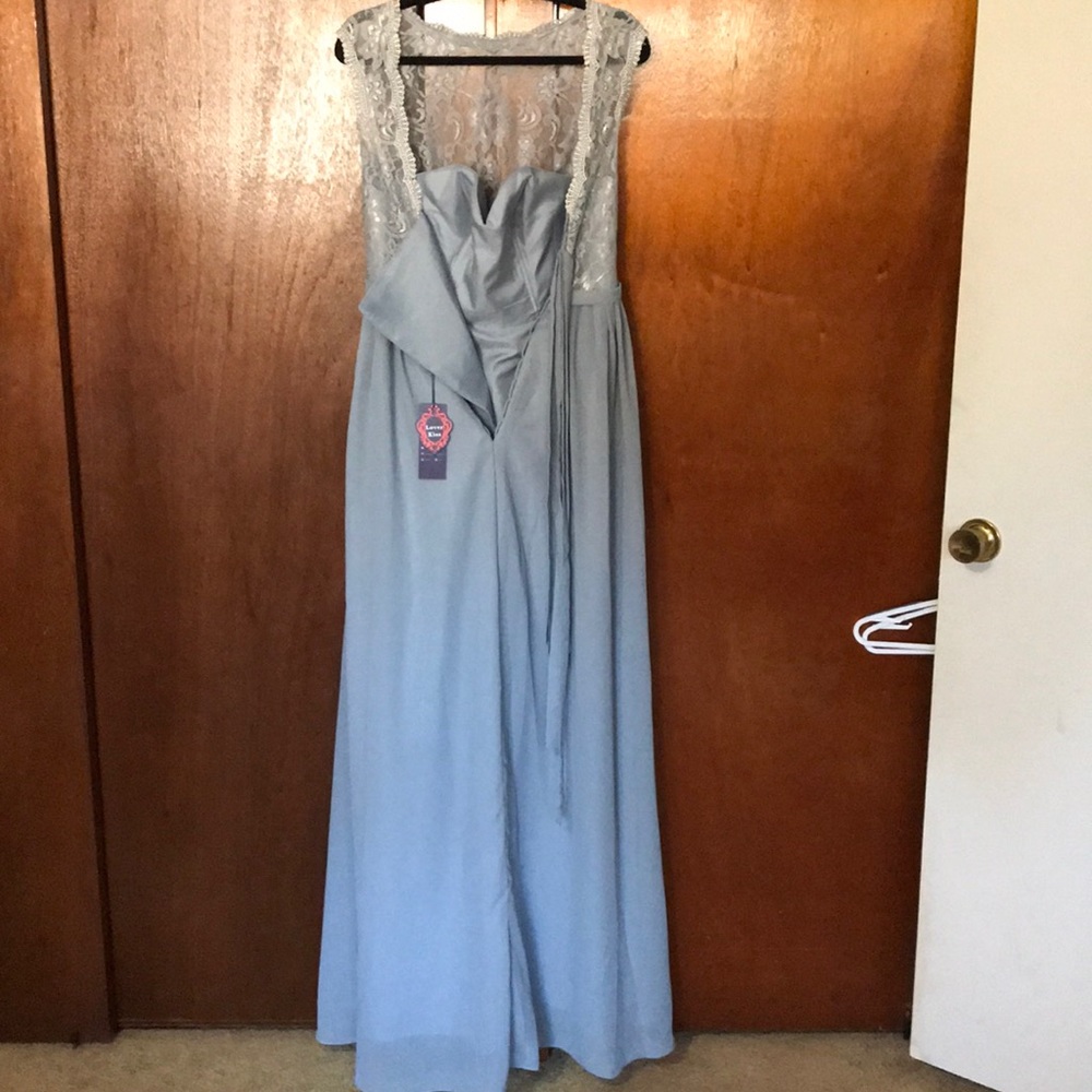 Blue Bridesmaid dress - Picture 3 of 4